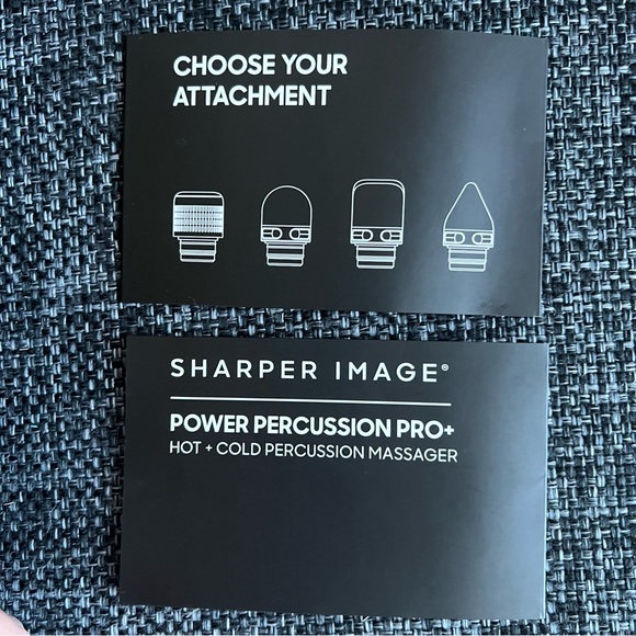 Sharper Image Power Percussion Pro+ Hot + Cold Percussion Massager - Picture 3 of 11